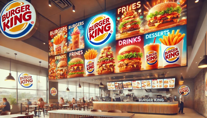 burger king menu