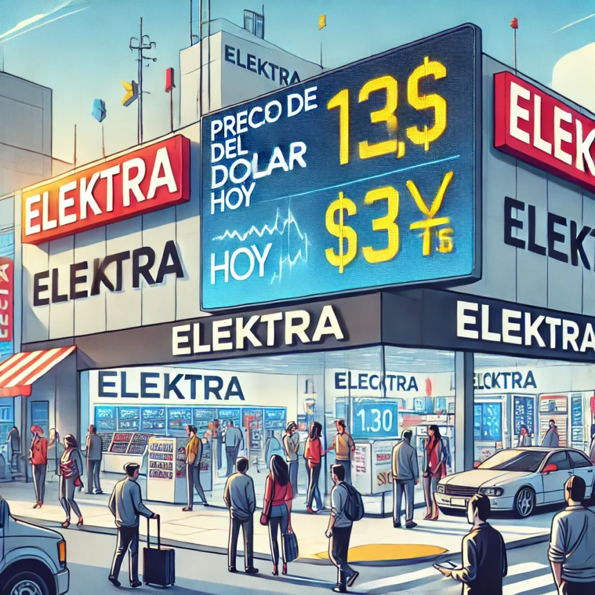 precio del dólar hoy en elektra